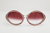 Vintage 80’s Nina Ricci 2-tone rounds